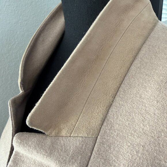 ALL SAINTS Lyla Camel Tan Wool Blend Coat Sz 8 - Picture 9 of 15